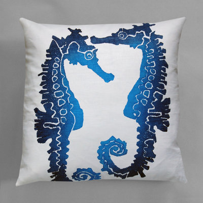 Dermond Peterson Seahorse Pillow