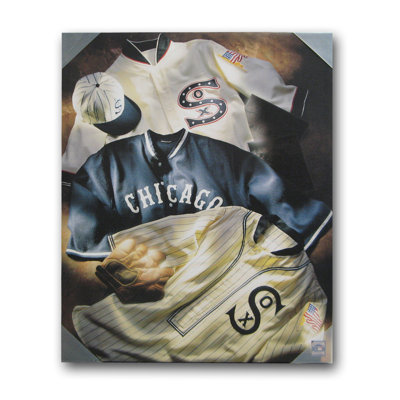 Artissimo Designs MLB Vintage Jersey Collage Canvas Wall Art