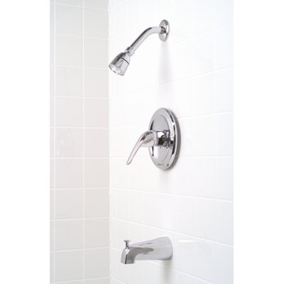 Premier Faucet Bayview Single Handle Diverter Tub and Shower Faucet