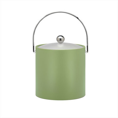 Bartender's Choice Fun Colors 3 Qt Ice Bucket in Mist Green