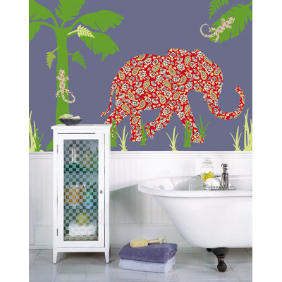 WallPops! ZooWallogy Mabuza The Elephant Decal