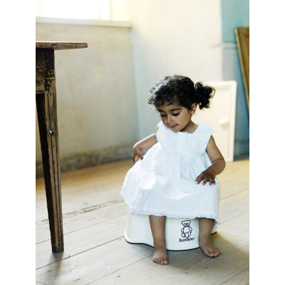 BabyBjorn Potty Chair in White