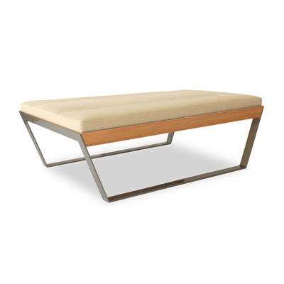 Elemental Living Sylis Leather Bench