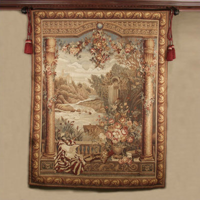 Handwoven Winding River Tapestry
