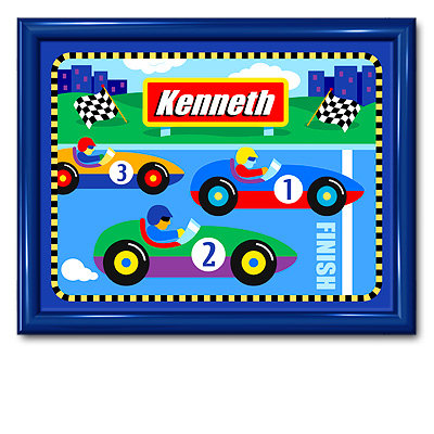 Vroom Large Personalized Print