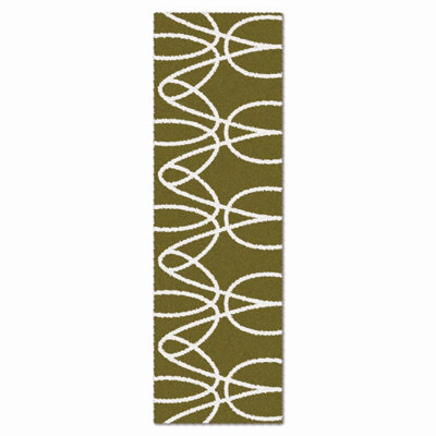 notNeutral Just for Kids White/Sable Ribbon Kids Rug