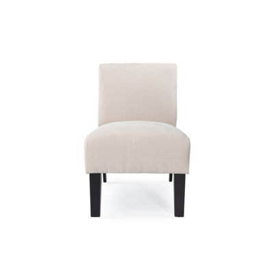 DHI Deco Solid Fabric Slipper Chair