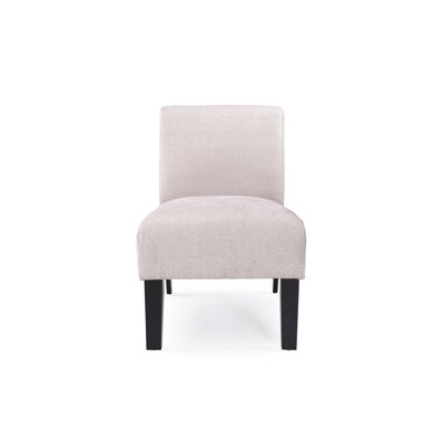 DHI Deco Solid Fabric Slipper Chair