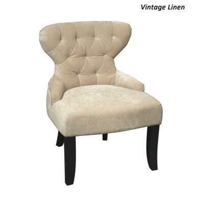 Ave Six Curves Hour Velvet Slipper Chair