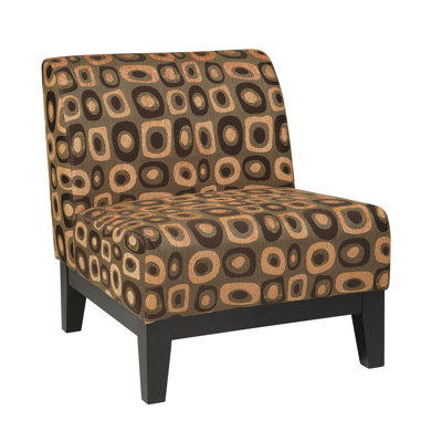 Ave Six Glen Fabric Slipper Chair