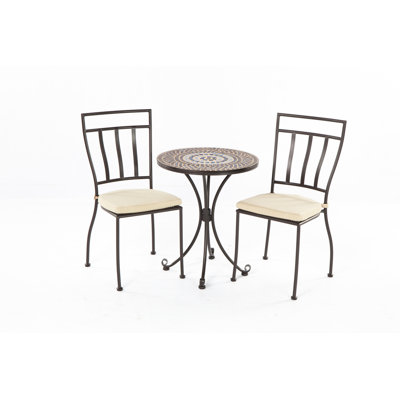 Alfresco Home Tremiti Mosaic Bistro Set