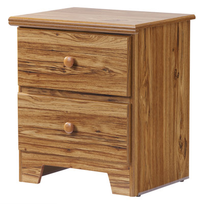 Shaker 2 Drawer Nightstand with Roller Glides by Wildon Home ® -image
