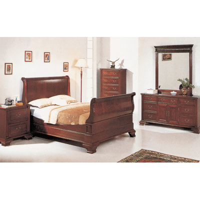 Audrey Sleigh Bedroom Collection by Wildon Home ® -image