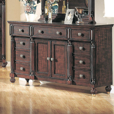Click To Image : Edinburgh 9 Drawer Combo Dresser by Wildon Home ® Now