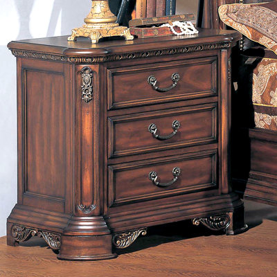 Click To Image : Tipton 3 Drawer Nightstand by Wildon Home ® Now
