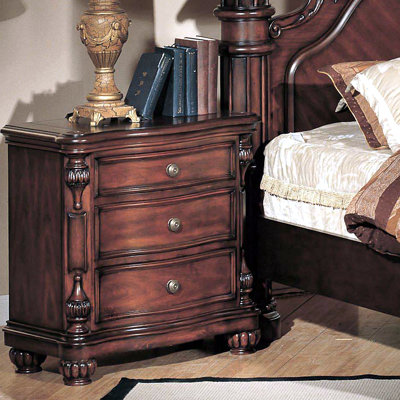 Corina 3 Drawer Nightstand by Wildon Home ® -image