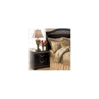 Park Nightstand in Deep Glossy Black by Wildon Home ® -image