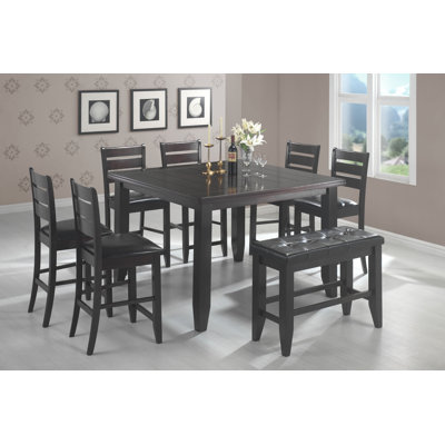 Wildon Home &reg; Corrigan Barstool in Dark Brown