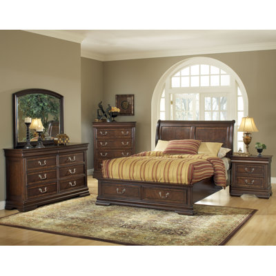 Hennessy Sleigh Bedroom Collection by Wildon Home ® -image