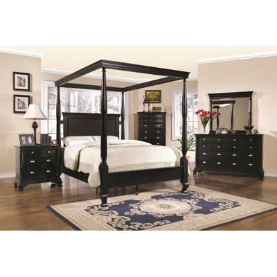 St. Regis Queen Four Poster Bedroom Collection by Wildon Home ® -image