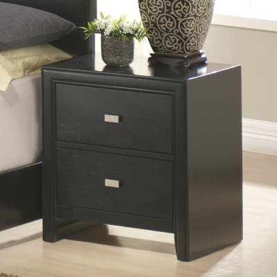 Kaspa 2 Drawer Nightstand by Wildon Home ® -image