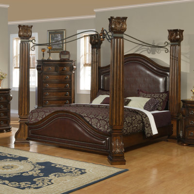 Click To Image : Providence Four Poster Bed by Wildon Home ® Now