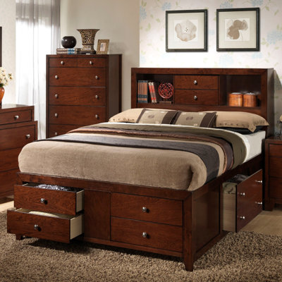 Click To Image : Weber Storage Panel Bed by Wildon Home ® Now