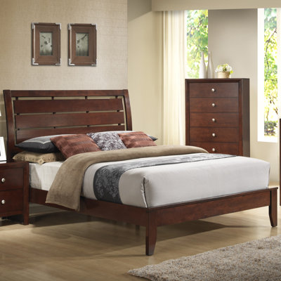 Carolina Sleigh Bed by Wildon Home ® -image