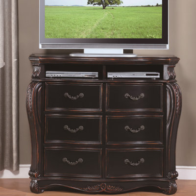 Cappelle 6 Drawer Media Chest by Wildon Home ® -image