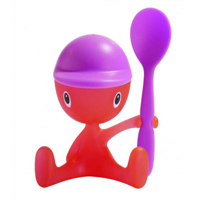 Alessi Cico Egg Cup with Salt Castor by Stefano Giovannoni