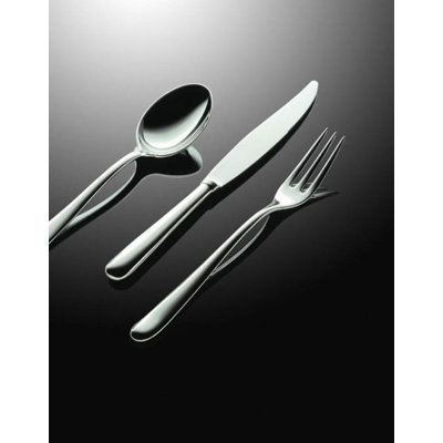 Alessi Caccia Flatware Collection in Mirror Polished by Luigi Caccia Dominioni