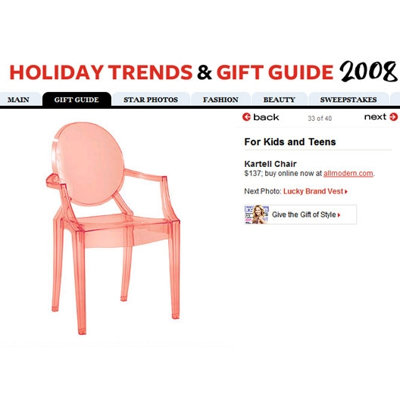Kartell Lou Lou Ghost Chair