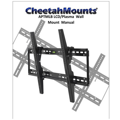 Cheetah Mounts Tilt Mount for 63" LCD/Plasma Display