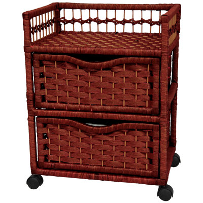 Oriental Furniture 23" Natural Fiber Chest