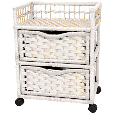 Oriental Furniture 23" Natural Fiber Chest