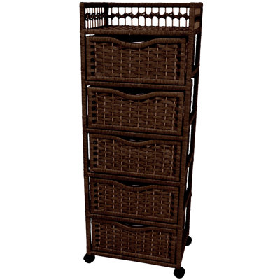 Oriental Furniture 46" Natural Fiber Chest