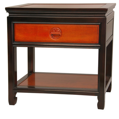 Click To Image : 1 Drawer Nightstand by Oriental Furniture Now
