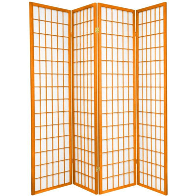 Oriental Furniture Window Pane in Orange