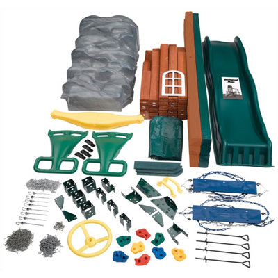 Swing-n-Slide Brentwood Wood Complete Swing Set