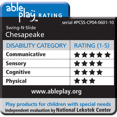 Swing-n-Slide Chesapeake Wood Complete Swing Set