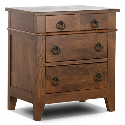 Urban Craftsmen 4 Drawer Nightstand by Klaussner Furniture -image