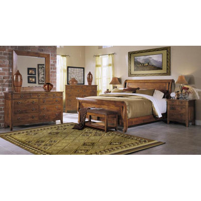 Urban Craftsmen Sleigh Bedroom Collection by Klaussner Furniture -image