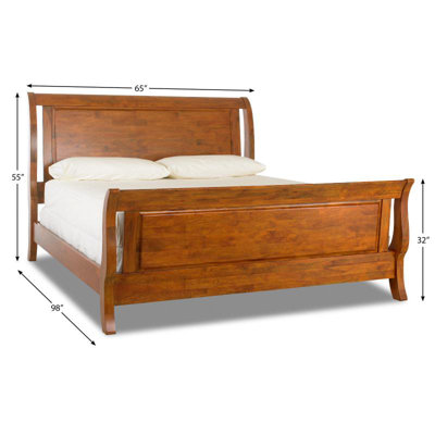 Urban Craftsmen Sleigh Bed by Klaussner Furniture -image