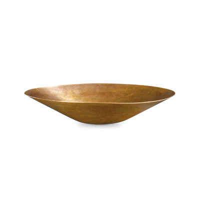 Chakra Round Hand Hammered Copper Vessel Sink