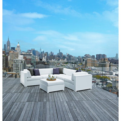 Telescope Casual Brio Ottoman with Cushion