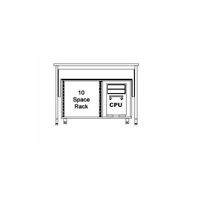 Raxxess Config-u-raxx Under-counter rack