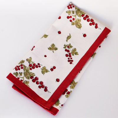 Gooseberry Red Green Tea Towel (Set of 3)