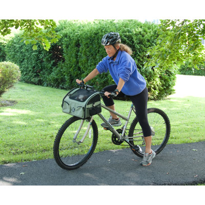 Pet Gear Bike Basket 3-in-1 Pet Carrier in Sage