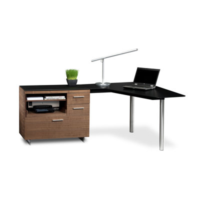 BDI Sequel Corner Desk Office L- Shaped Suite