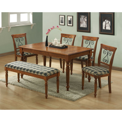 Monarch Specialties Inc. Waterfall Dining Table